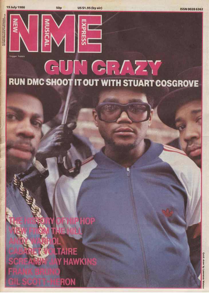 NME Run DMC - Madison Square Gardens Cover Gun Crazy
