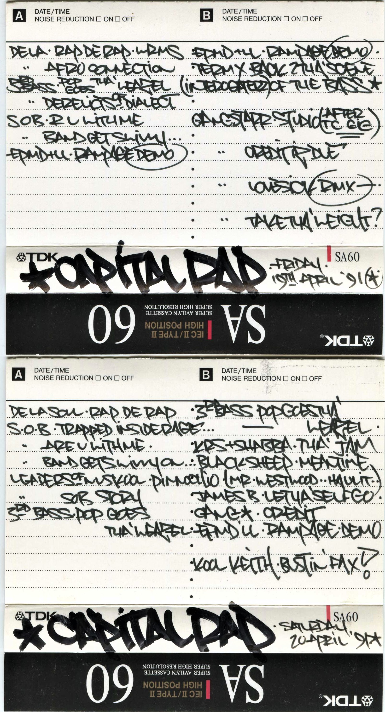 Gang Starr in conversation [Capital Rap Show] - 19 April 1991 (1)